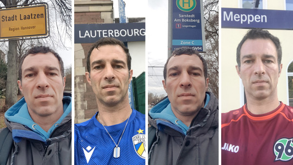 334 Orte mit dem 49-Euro-Ticket: Das hat Ramin Juhnke geschafft und entsprechend mit Selfies dokumentiert.