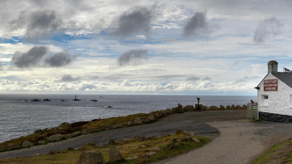 Zur Kasse bitte: Land’s End in Cornwall.