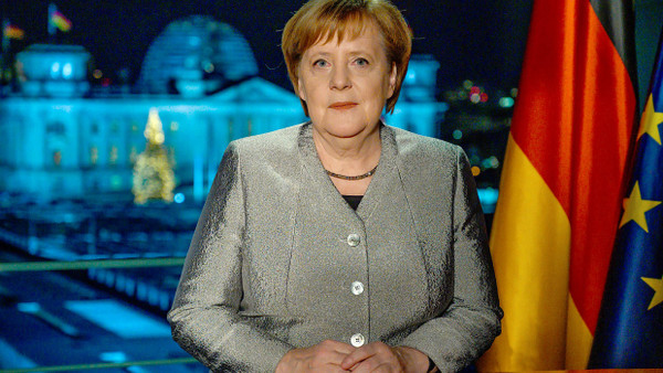 Klimawandel, Migration,Terrorismus - drei Themen, die Bundeskanzlerin Angela Merkel in ihrer Neujahrsansprache benennt.