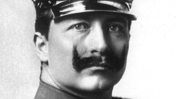 Kaiser Wilhelm II. im Jahr 1917.