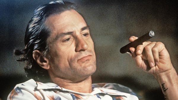 Lässig und böse mit Zigarre: Robert De Niro in Martin Scorseses Film „Kap der Angst“ von 1992