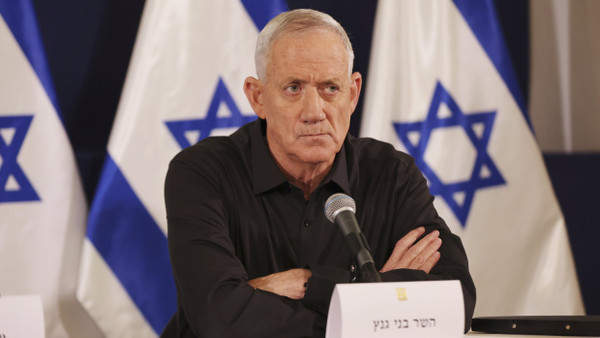 Benny Gantz, Minister im israelischen Kriegskabinett
