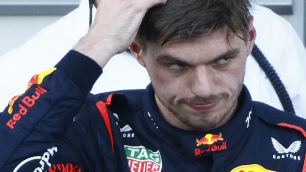 Der Weltmeister grollt in Baku: Max Verstappen wird nur Dritter.