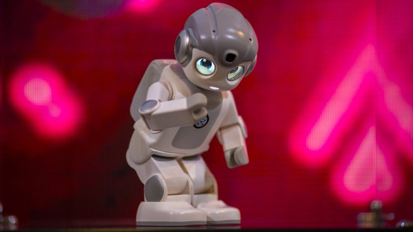 Der Roboter Alpha Mini auf der CES in Las Vegas im vergangenen Jahr.