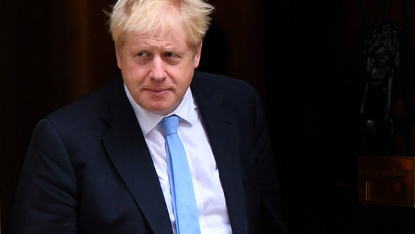 Boris Johnson im Oktober in London