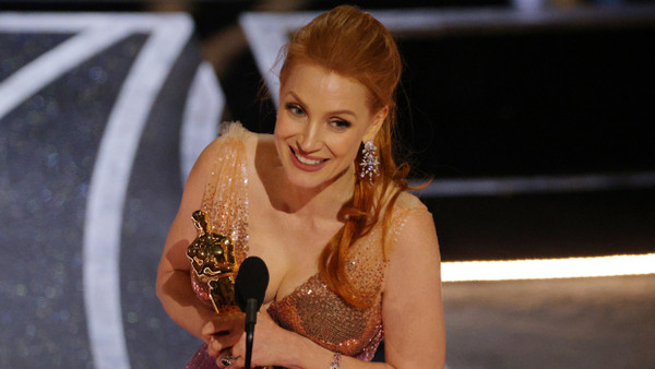 Jessica Chastain erhielt den Oscar als beste Hauptdarstellerin.