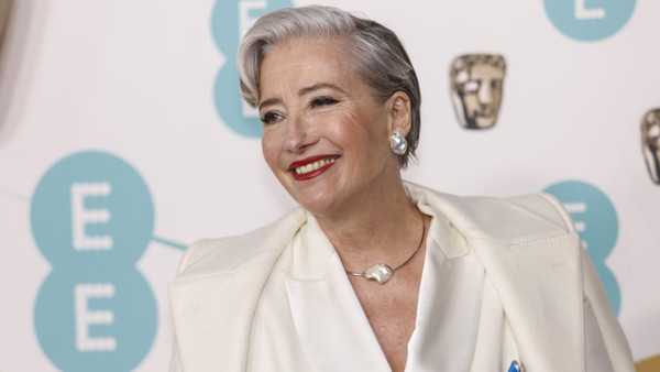 Emma Thompson am Sonntag bei der Verleihung der Bafta-Awards in London