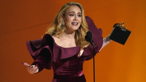 Adele bei den Grammys im Februar 2023