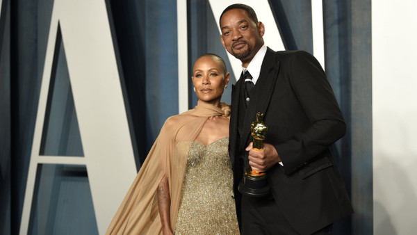 Jada Pinkett Smith und Will Smith auf einer Oscar-Party im Jahr 2022