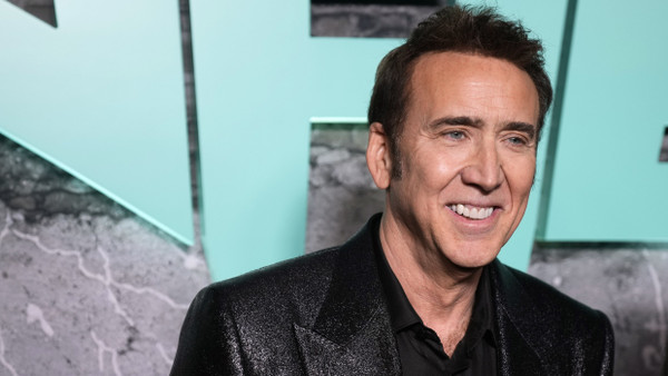 Schauspieler und Oscar-Preisträger Nicolas Cage bei einer Filmpremiere Ende März 2023