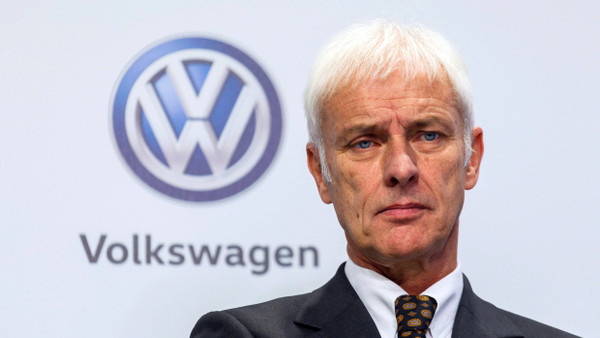 Stehen unter Druck: VW und dessen Chef Matthias Müller.