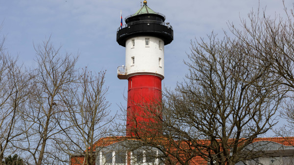 Seit 1972 wird der Alte Leuchtturm auf Wangerooge als Aussichtsplattform genutzt.