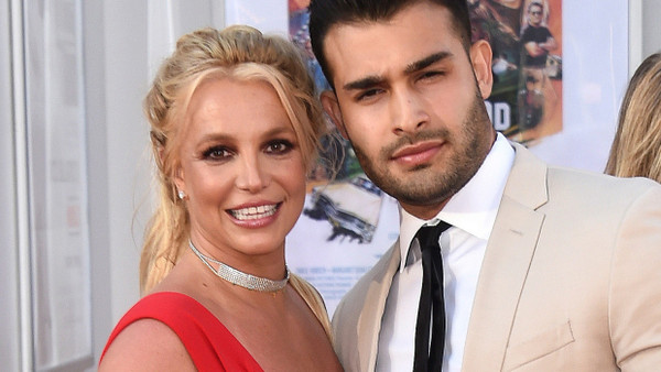 Britney Spears und Sam Asghari bei einer Premiere in Los Angeles.