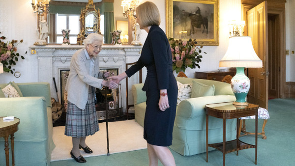 Das letzte offizielle Foto von Elisabeth: Am 6. September 2022 ernannte sie Liz Truss formal zur Premierministerin.
