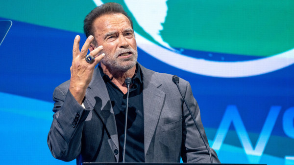 Hat Verständnis für Klimaproteste: Arnold Schwarzenegger, hier am Dienstag bei einer Veranstaltung in Wien