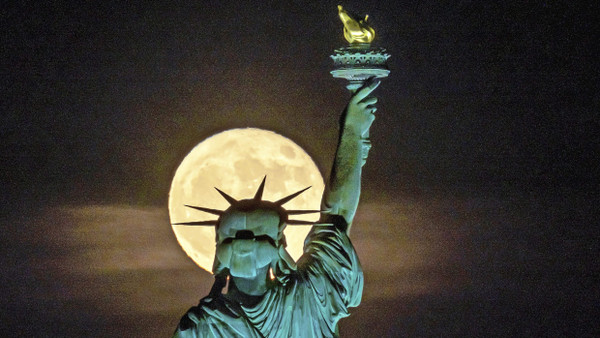 Symbol für das, worum es geht: Freiheitsstatue in New York
