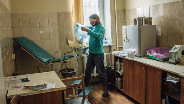 Opferbetreuung: Mobile gynäkologische Praxis in der Region Kiew, Dezember 2022 