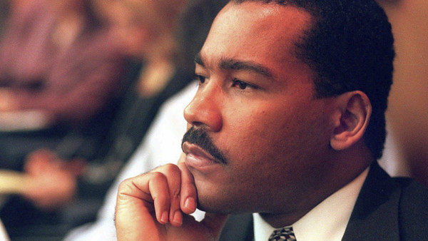 Dexter King, der Sohn des verstorbenen Bürgerrechtsführers Martin Luther King Jr., auf einer Aufnahme aus dem Jahr 1997