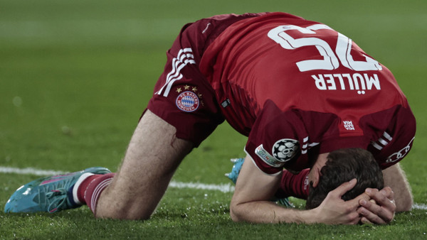 Verpasste die große Chance zum Ausgleich, wenn auch aus abseitsverdächtiger Position: Bayern-München-Profi Thomas Müller