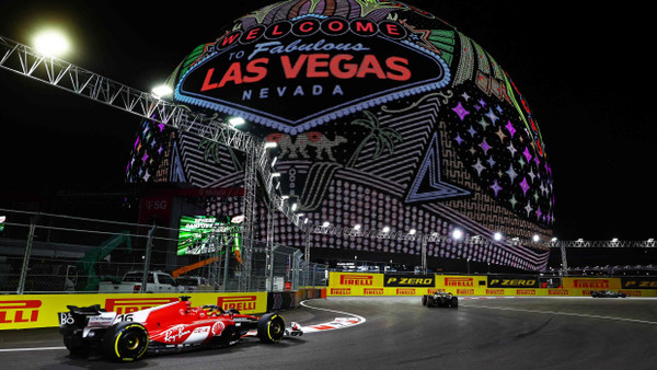 Bildgewaltig: die Formel 1 in Las Vegas