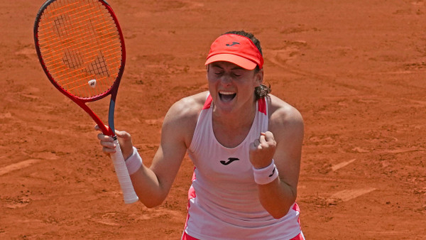 Kaum zu fassen: Tamara Zidanšek eilt bei den French Open von Sieg zu Sieg.