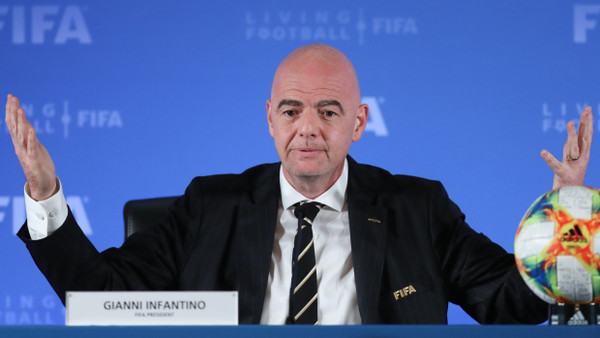 Reagierte erst einmal gelassen auf das Urteil des EuGH: FIFA-Präsident Gianni Infantino