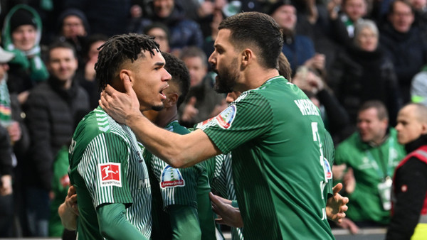 Partystimmung bei Werder