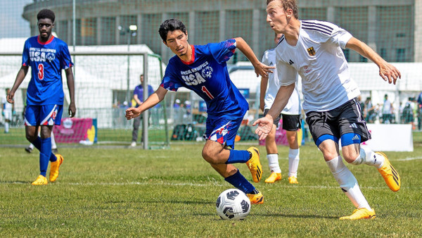 Unterfordert: Die deutsche Nationalmannschaft sah sich bei den Special Olympics der falschen Leistungsklasse zugeordnet.