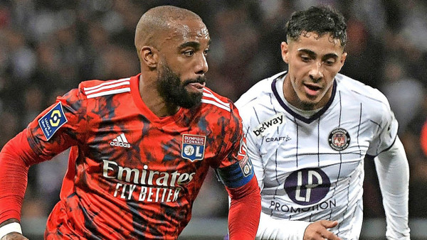 Vielfach einsetzbar: Farés Chaibi vom FC Toulouse (rechts) im Spiel gegen Lyon.