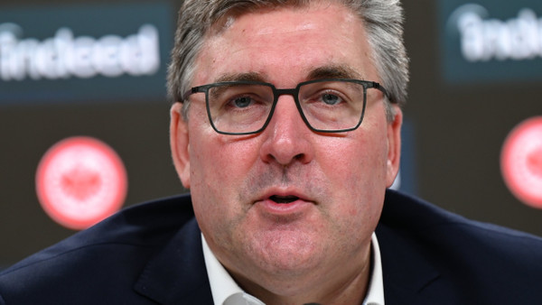 Über seine Zukunft wurde nichts verlautbart: Axel Hellmann, Vorstandssprecher der Eintracht Frankfurt Fußball AG