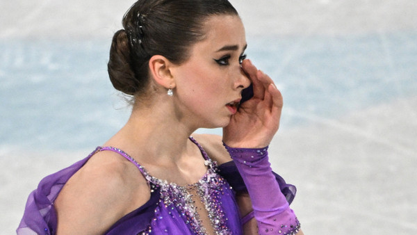 Lange gesperrt: Eiskunstläuferin Kamila Walijewa aus Russland