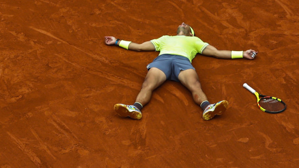 Rekordmann in Paris: Rafael Nadal