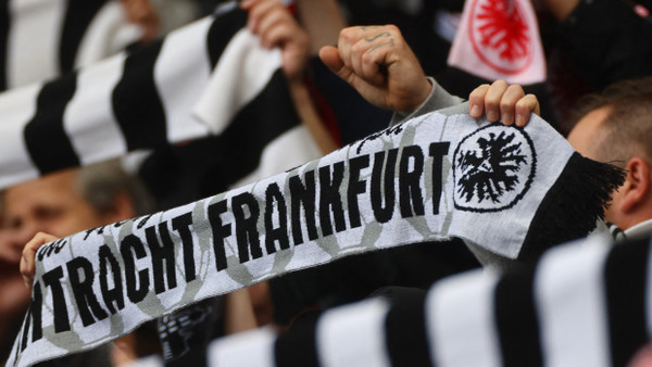 Sehr optimistisch: die Fans von Eintracht Frankfurt