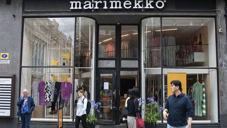 An der richtigen Adresse: Marimekko-Store in Helsinki