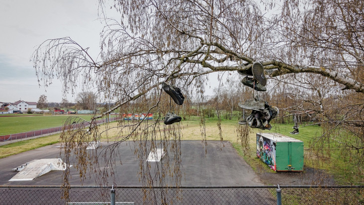 Ausbaufähig: Der notleidende Skaterpark an der Horlofftalhalle soll zur Landesgartenschau aufgewertet werden.