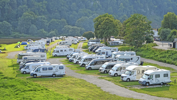 Wohnmobile sind gefragt. In Hessen allerdings nicht ganz so stark wie im Bundesdurchschnitt.