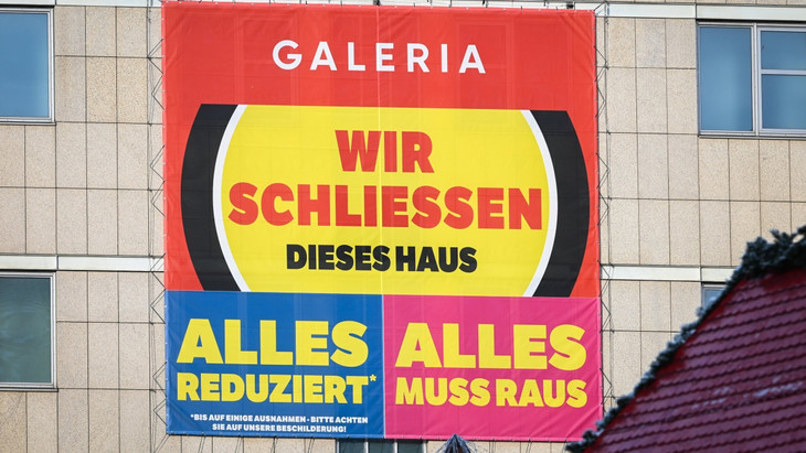 Galeria schließt 16 von 92 noch verbleibenden Filialen: In Halle sucht man noch nach einer Lösung.