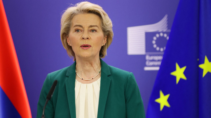 In der italienischer Schwesterpartei umstritten: EU-Kommissionspräsidentin Ursula von der Leyen