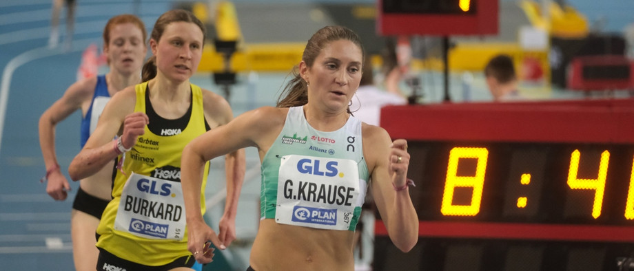 Ein Jahr nach der Geburt ihrer Tochter Lola hat sich Gesa Krause für die Olympischen Spiele im Sommer qualifiziert.