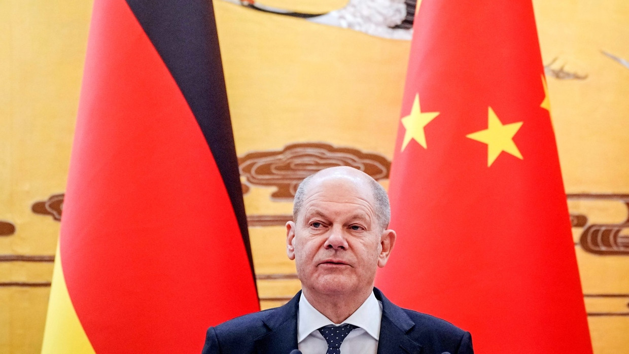Das erste Mal: Kanzler Scholz im November 2022 in Peking