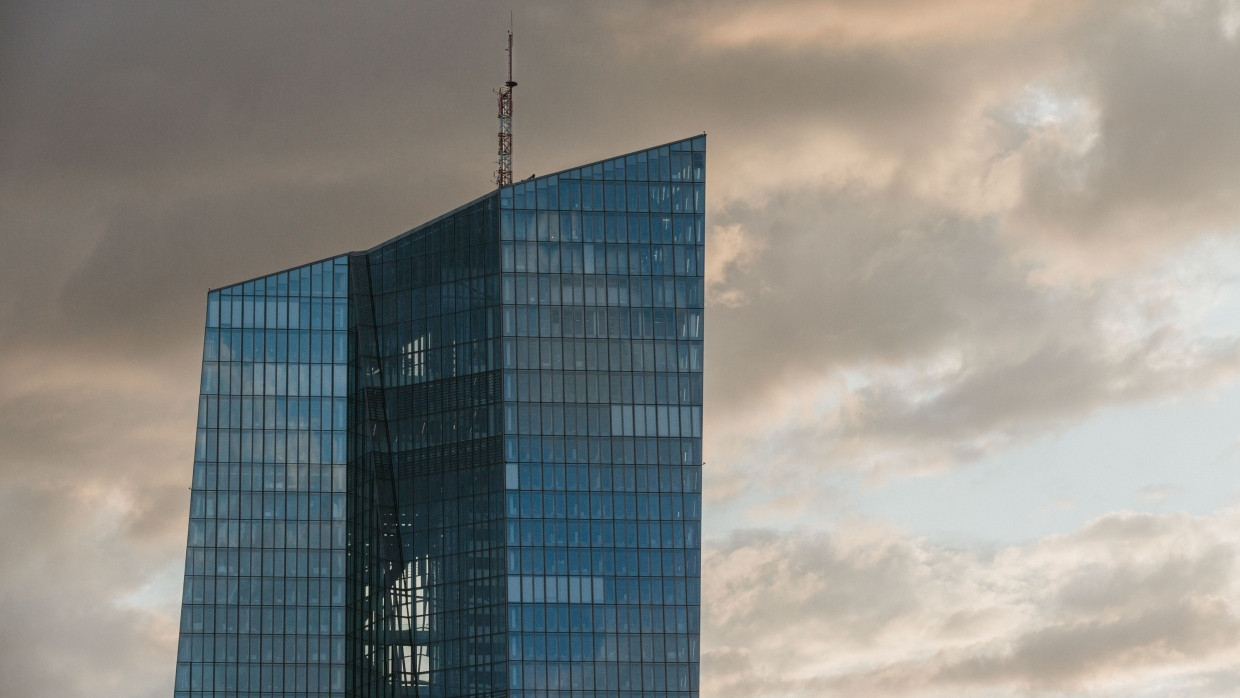 Zentrale der EZB in Frankfurt: Die Deutsche Bundesbank hat Forderungen aus dem Target-System gegen die EZB.