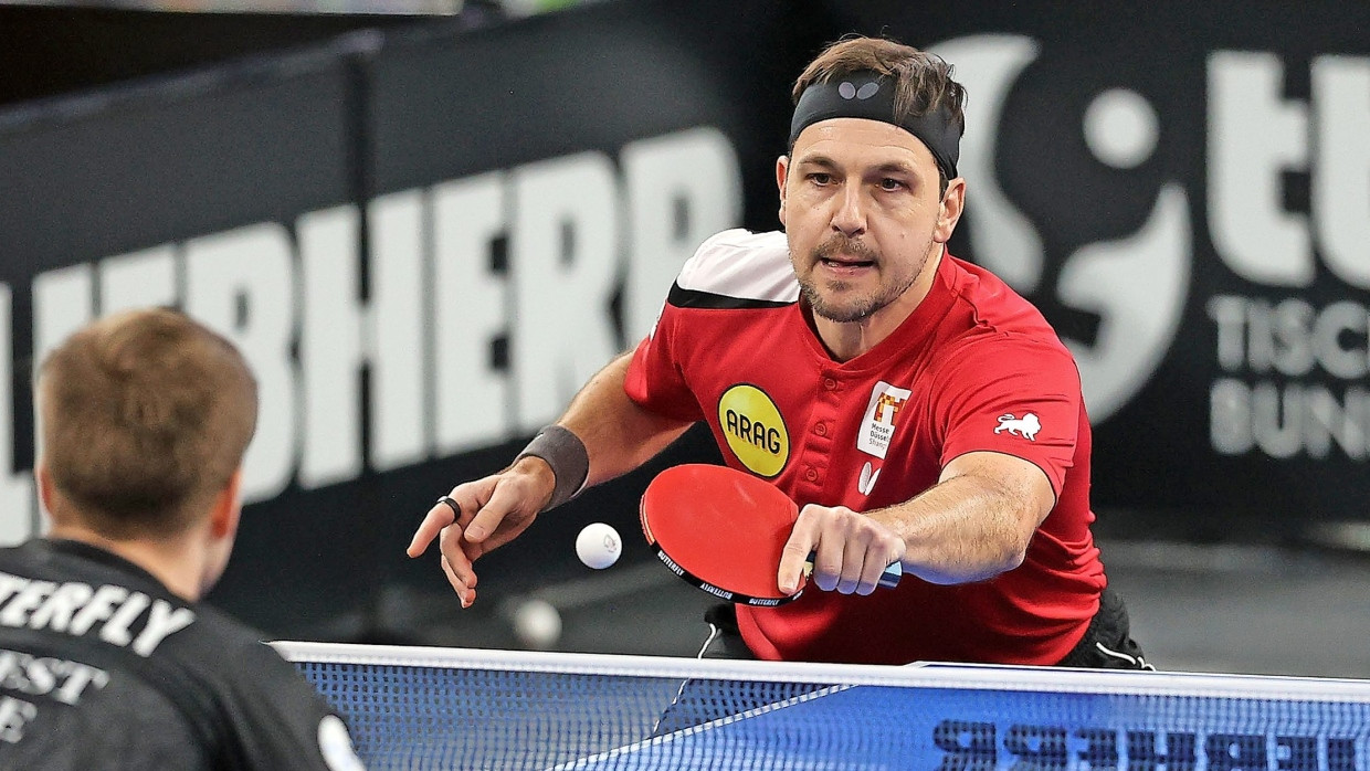 Timo Boll kämpft bei den Olympischen Spielen mit dem Team um eine Medaille.