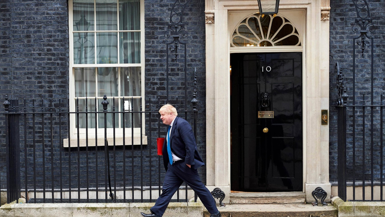 Prominenter Abgang: Außenminister Boris Johnson tritt zurück.