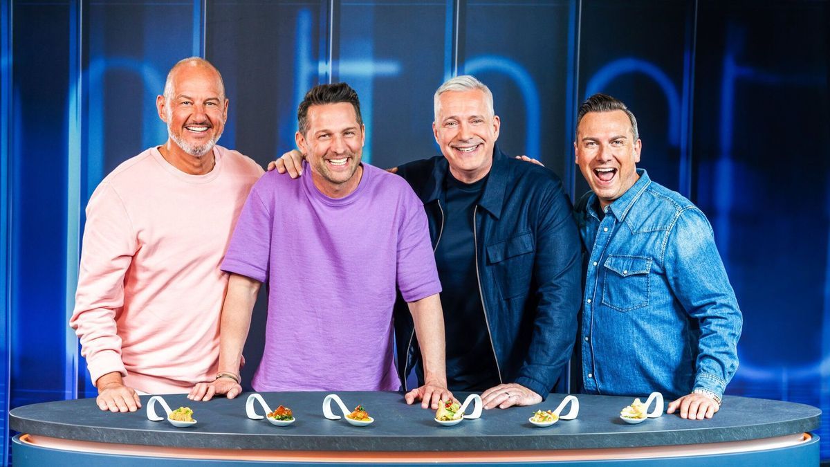 Die Jury von "The Taste": Frank Rosin, Alexander Kumptner, Alexander Herrmann und Tim Raue