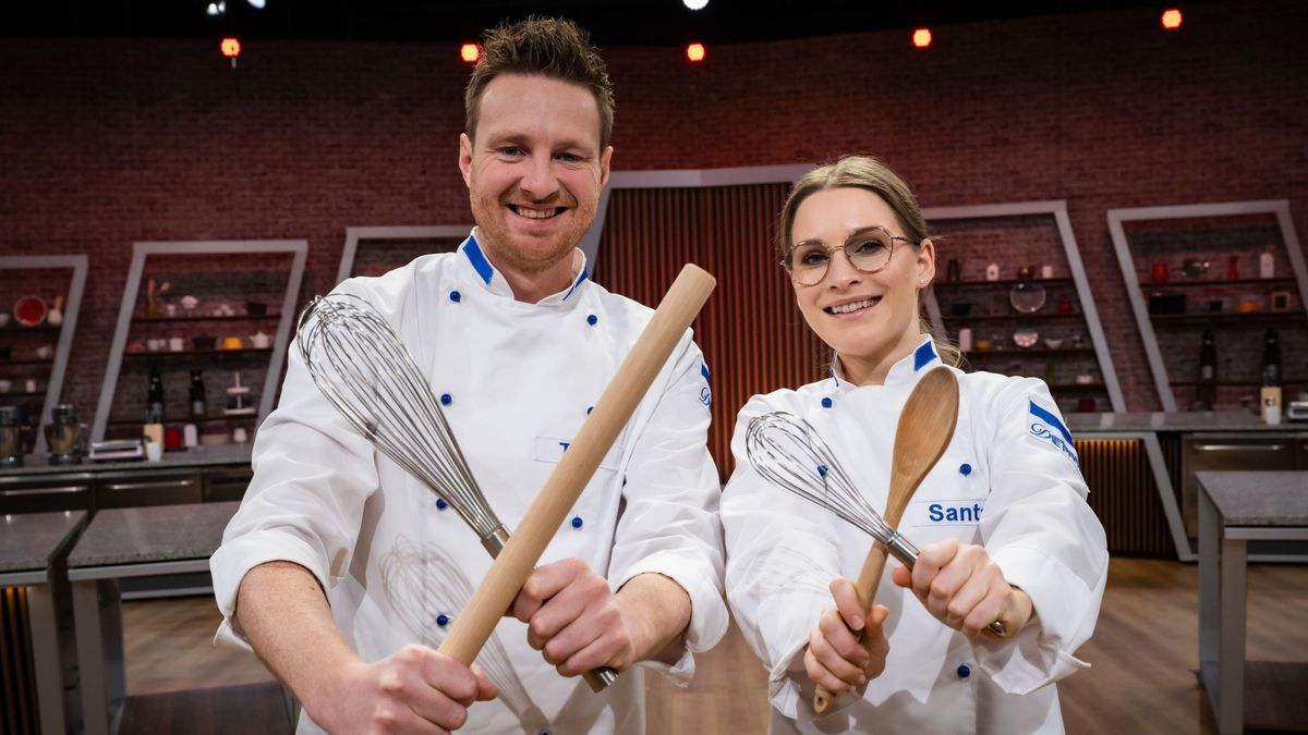 Team Blau bei "Das große Backen - Die Profis" 2023 