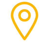 Yellow location pin icon
