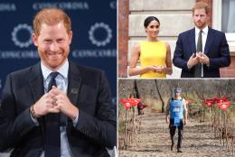 Prince Harry debuted his reinvention as post-royal statesman in NYC — but it was 'hijacked' by Meghan Markle