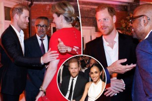 Prince Harry went stag to a high-level dinner in New York City on Sept. 22.