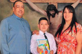 Hector Manuel Martinez-Olivas, Norma Estela Marquez-Gonzales and son