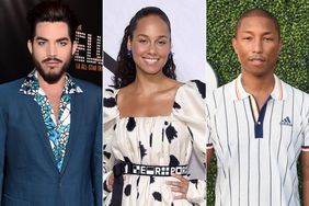 Adam Lambert, Pharrell Williams, Alicia Keys